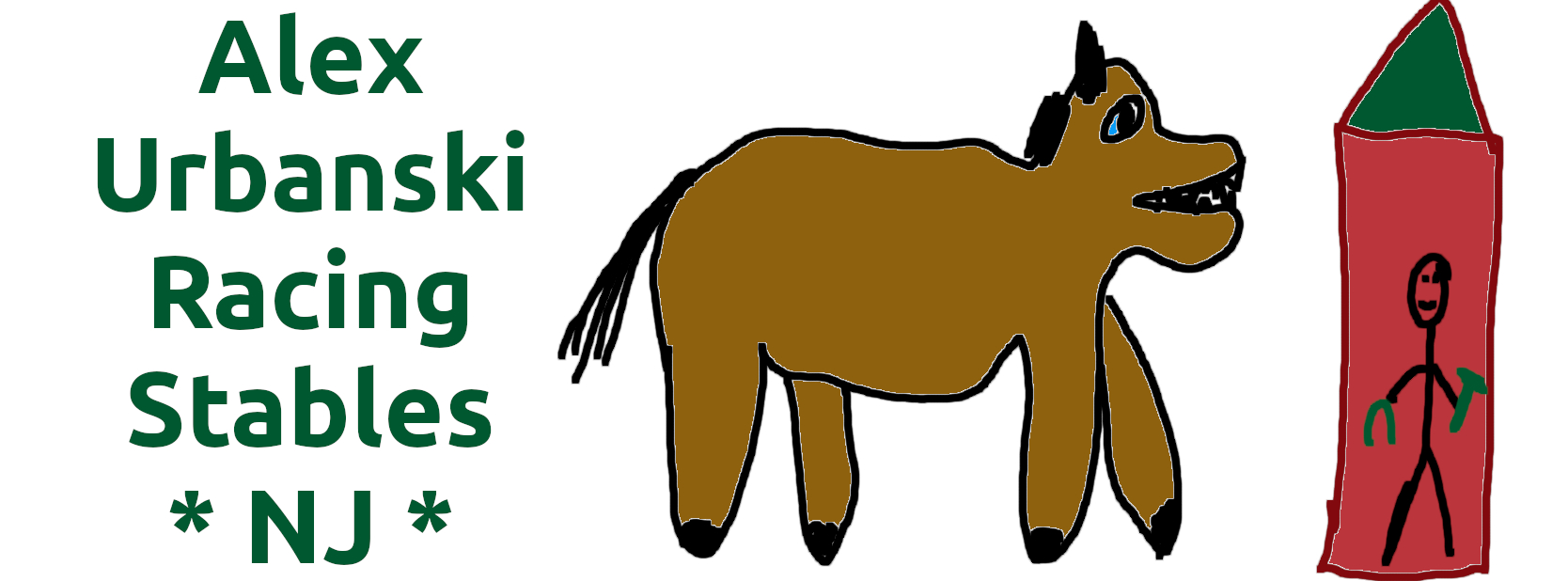 Alex Urbanski Racing Stables Logo